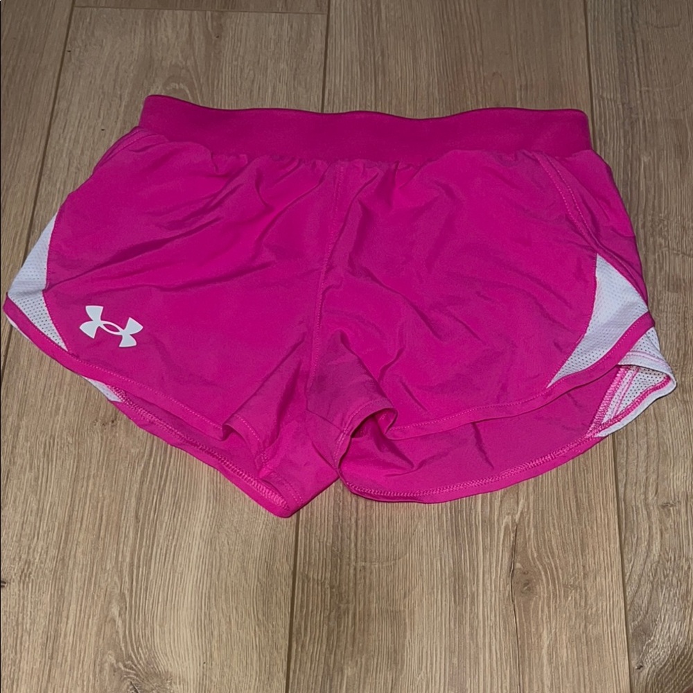 Under Armour Pink Athletic Performance Shorts